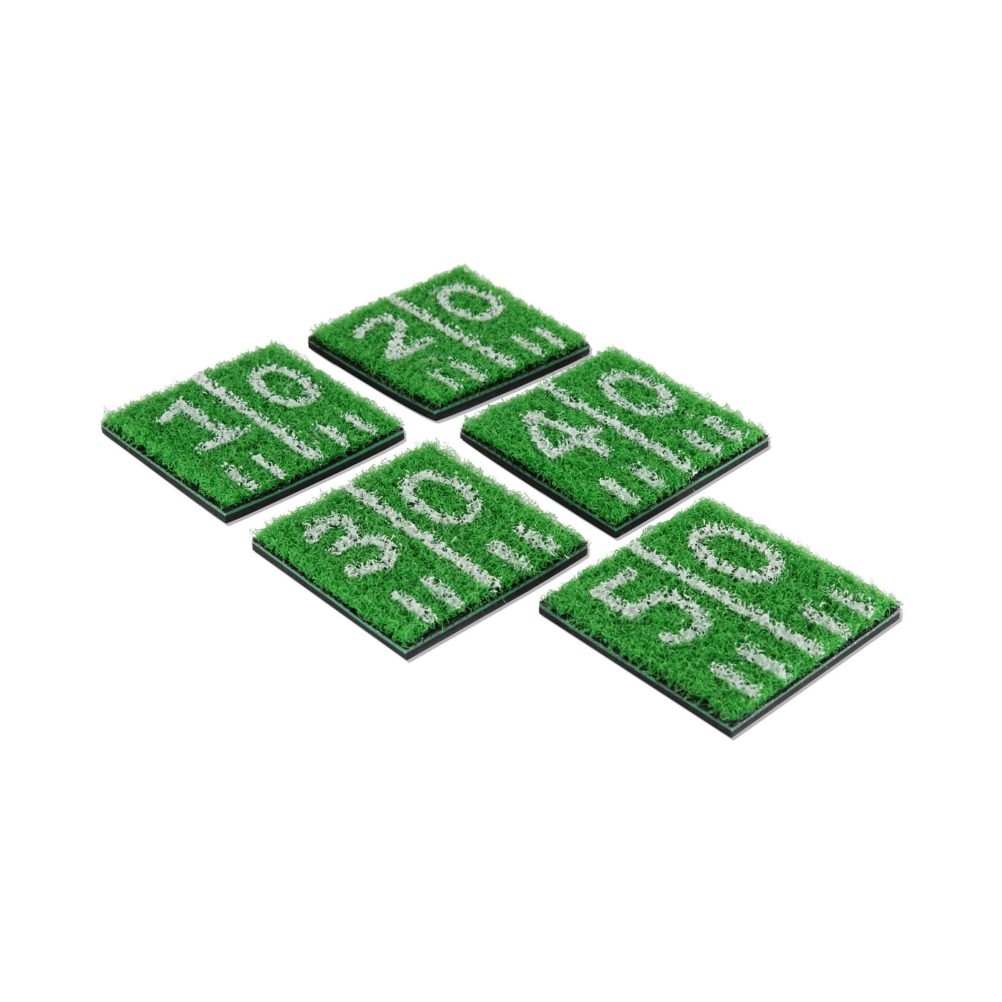 Home Turf™ Coasters, Set of 5 by TrueZoo 5 each