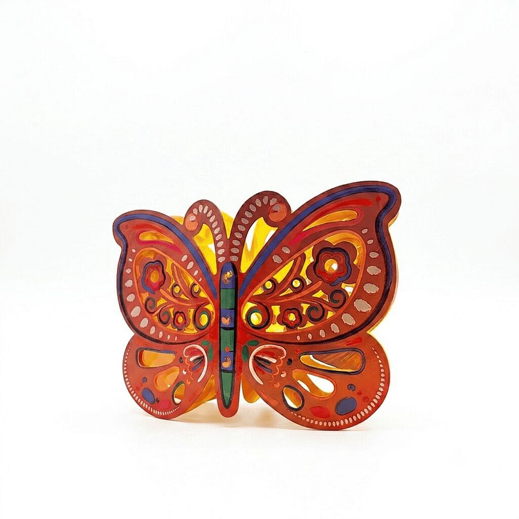 Ikachi Large Butterfly Lantern 1 each