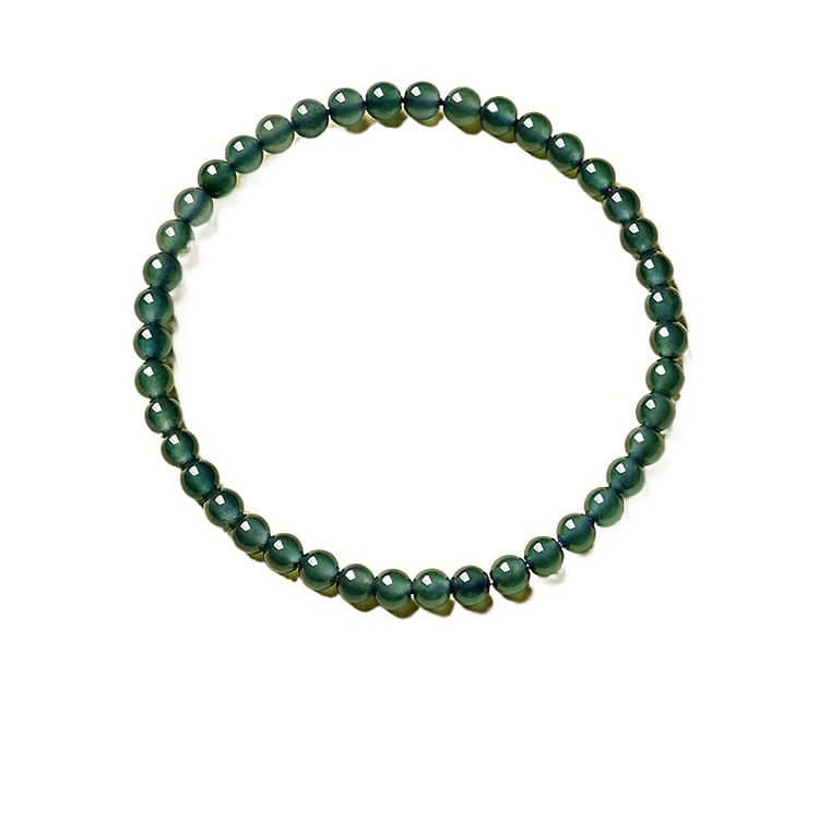 宫里上新 翡翠手串玉石手链串珠 春水映月 4mm 1 盒