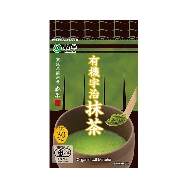森半 有机 宇治抹茶 抹茶粉 30g