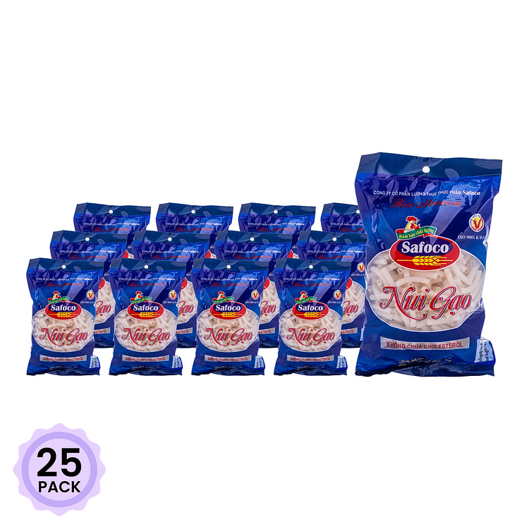 Nui Gạo Safoco 14.1 oz*25 pack