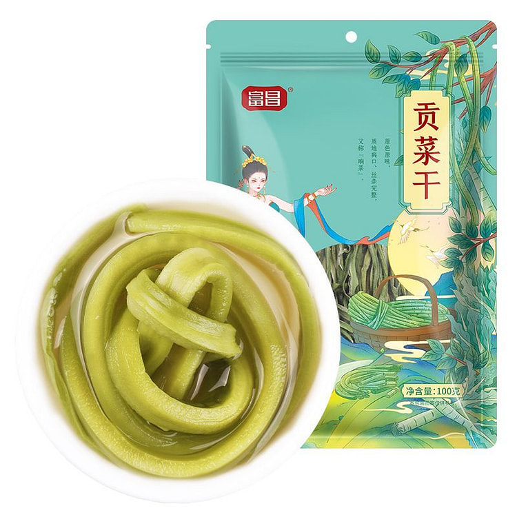 富昌贡菜干涮火锅食材凉拌贡菜干货100g*1袋 100 克