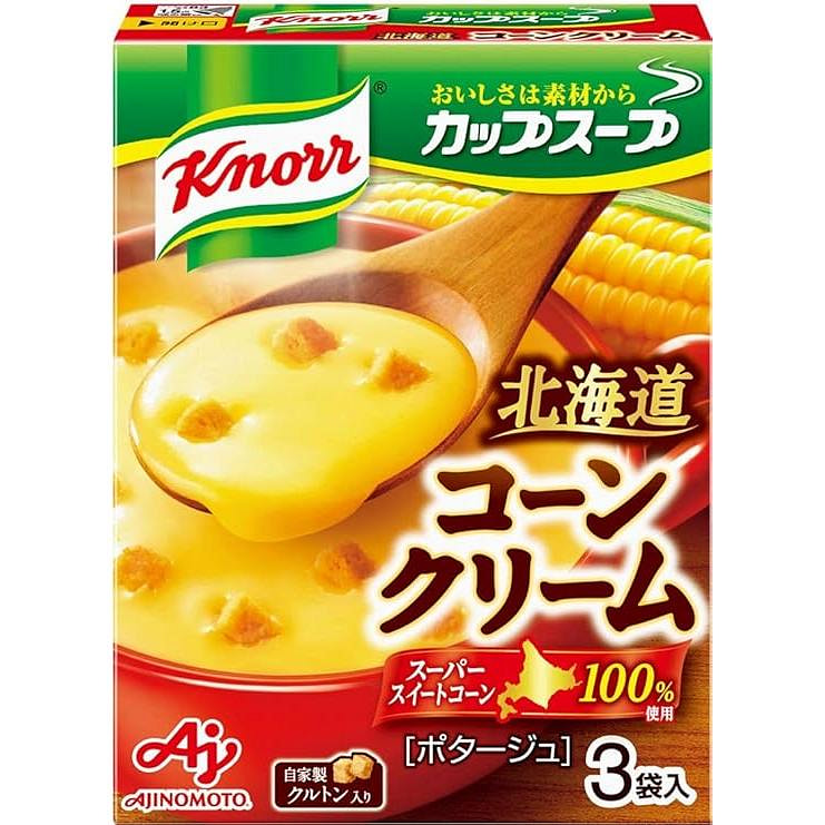 AJINOMOTO Knorr Cup Soup Corn Cream 3packs
