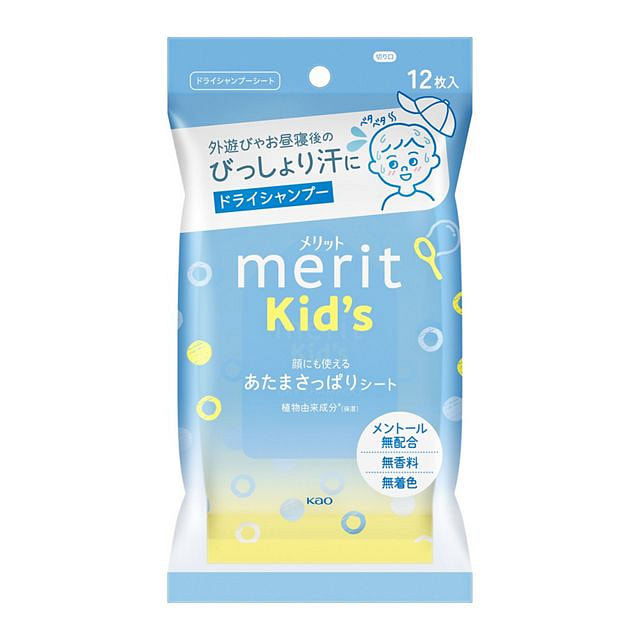 KAO 头部清爽纸巾 12张入