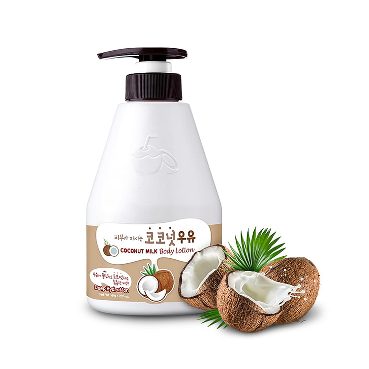 Kwailnara 牛奶身体乳 560ml-椰子 1 份