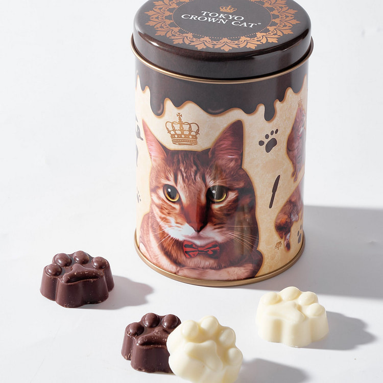 东京皇冠猫爪巧克力（6个装）