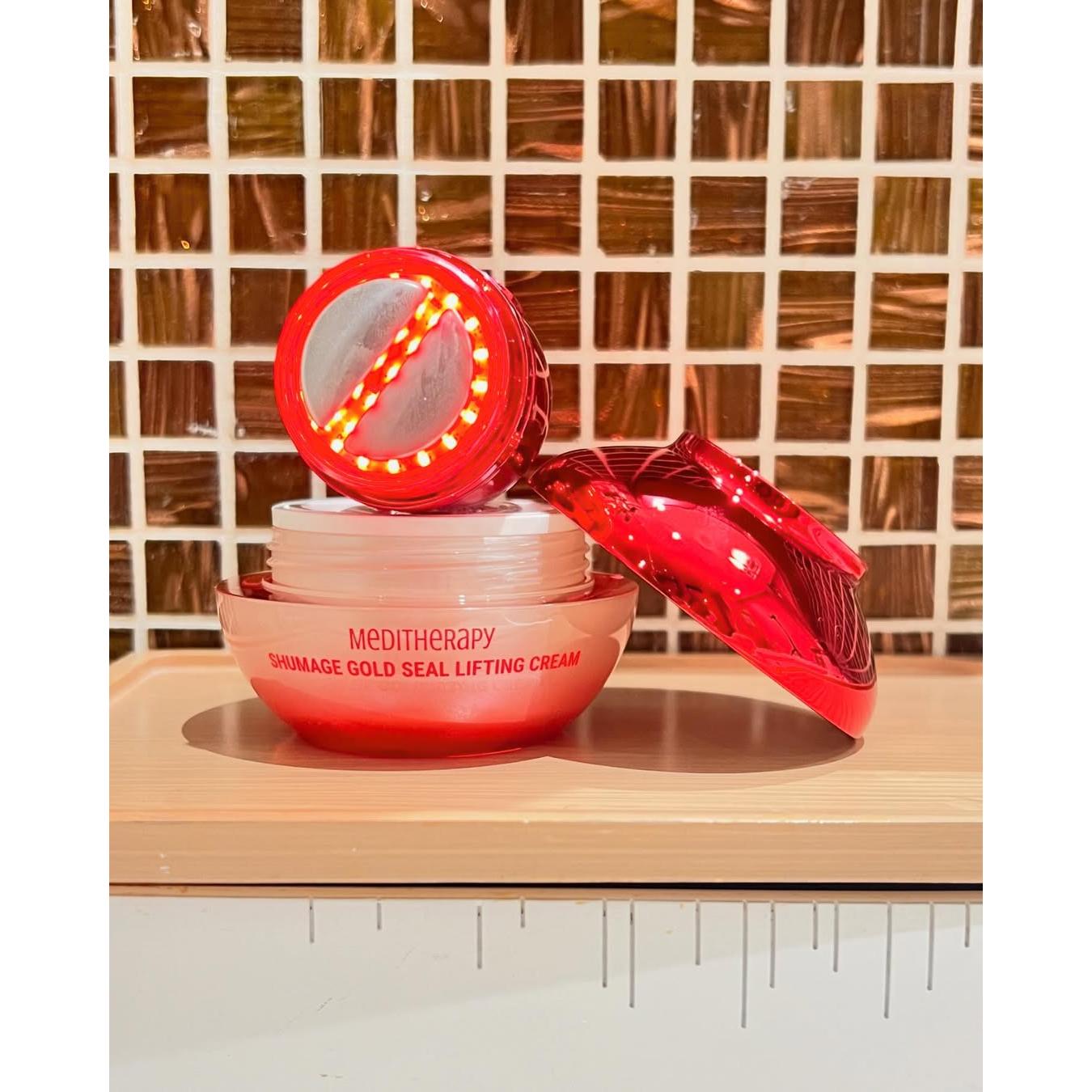 Get Meditherapy Shumage Gold Seal Lifting Cream&Device Delivered