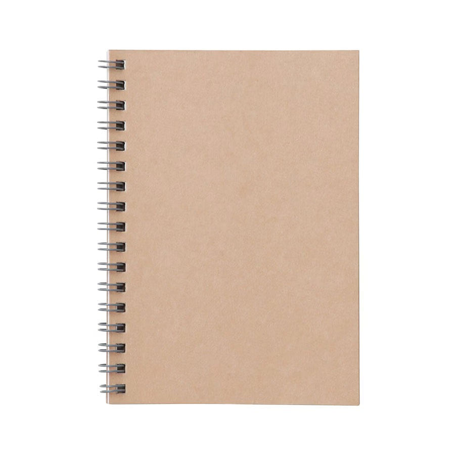 Muji 植林木ペーパーダブルリングノート裏うつりしにくいダブルリングノート 1 カウント