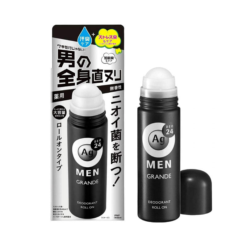 SHISEIDO AG DEO 24 MEN Deodorant Roll-on Grande Citrus Scented 120ml 1 each