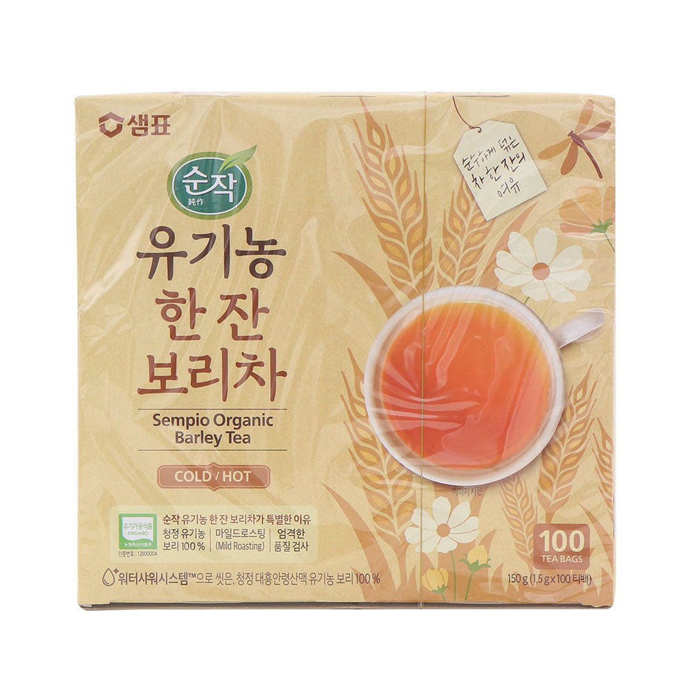 Sempio Organic Barley Tea (Tea Bag) 1.5g x 100p 1 each