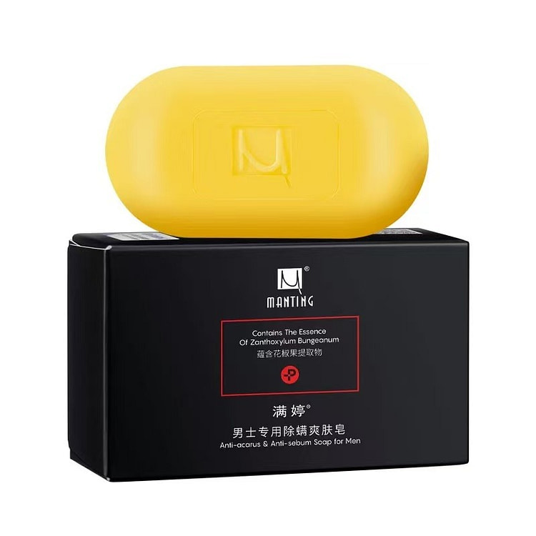Manting Men's Mite-Removing Soap