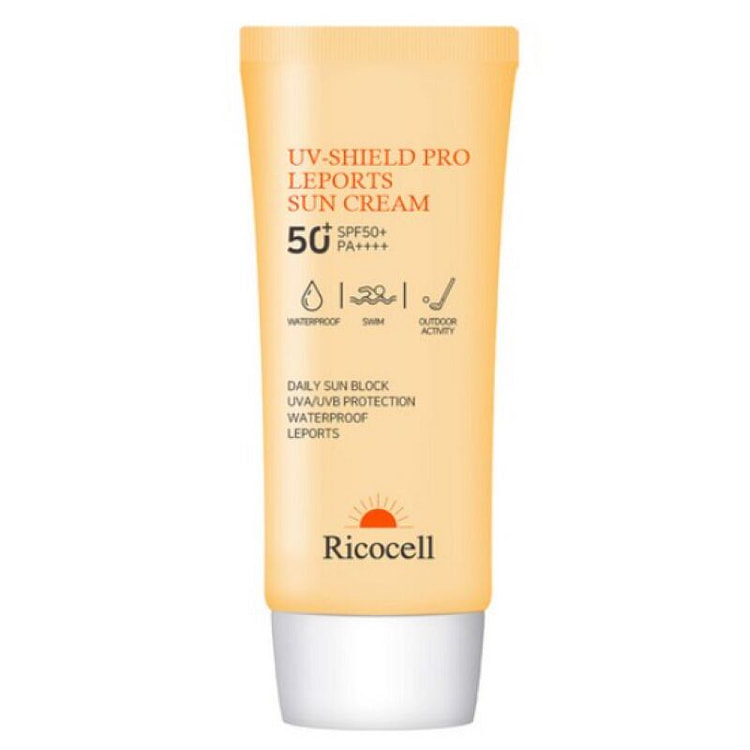 [한국 직배송] 리코셀 유브이 쉴드 프로 레포츠 선크림 SPF50+ PA++++, 70ml, 1개