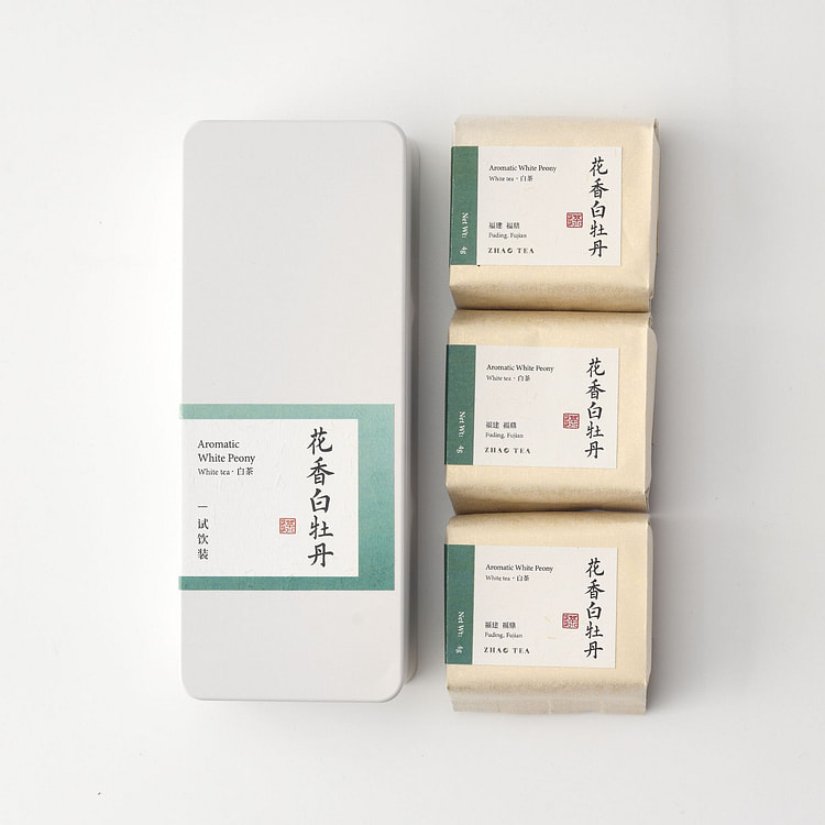 2022 Aromatic White Peony-Tea Leaf-3 trial sachets