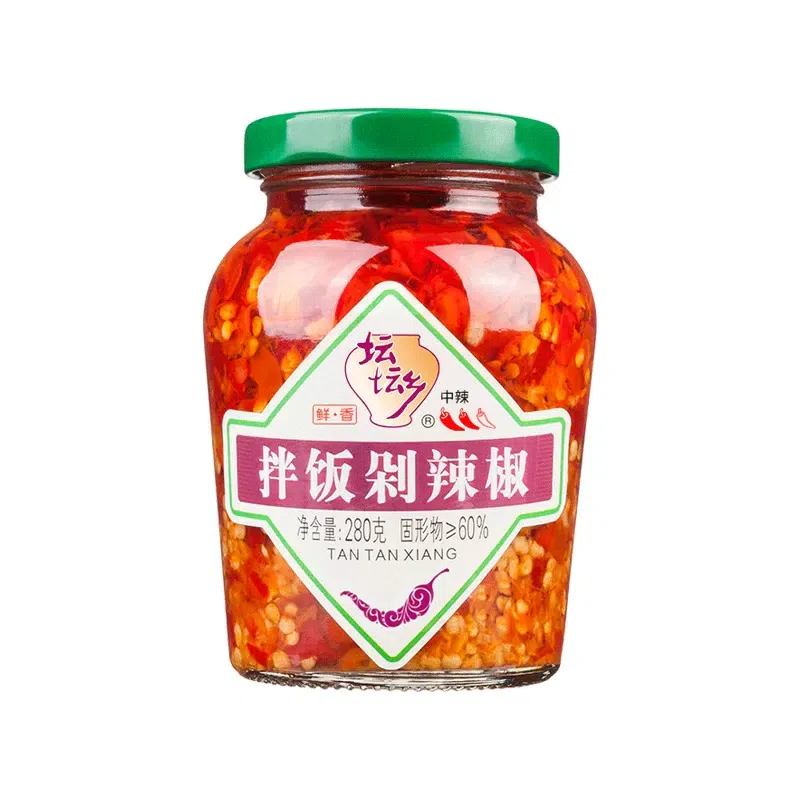 Tantangxiang Bibimbap Chopped Chili Pepper 280 グラム
