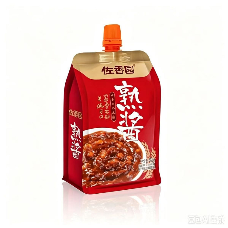 Zuoxiangyuan Cooked Soybean Paste, 450g 1 pack