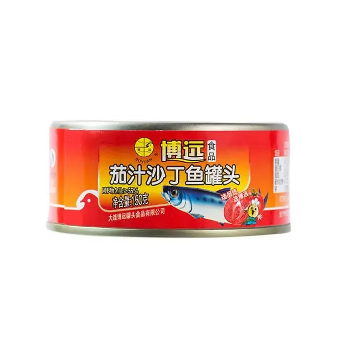 博远茄汁沙丁鱼罐头番茄味拌面下饭菜150g 150 克