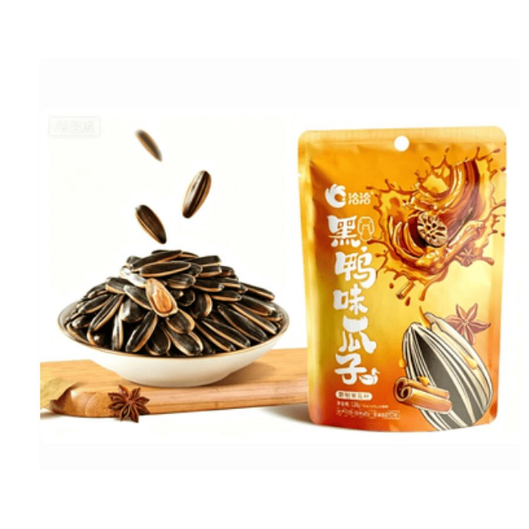 洽洽 黑鸭味瓜子 128g 128 克
