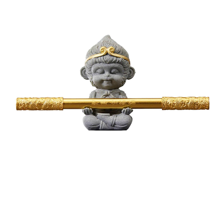Zhu Bingren Copper Pen & Monkey King Pen Rack *1 1 case