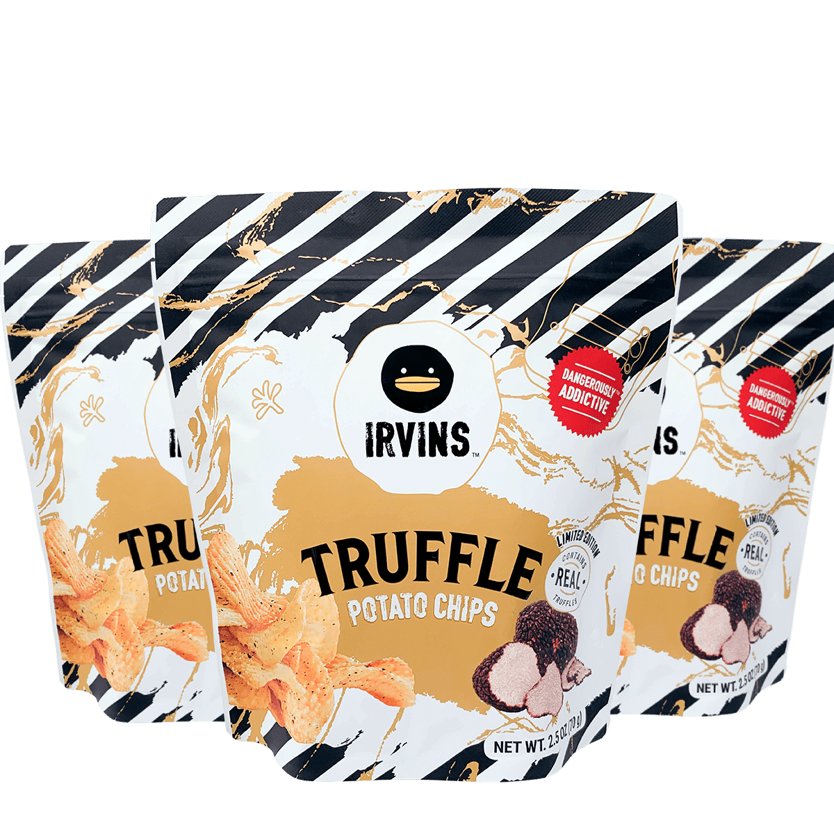IRVINS Salted Egg Tuffle Potato 70gx 3 1 bunch
