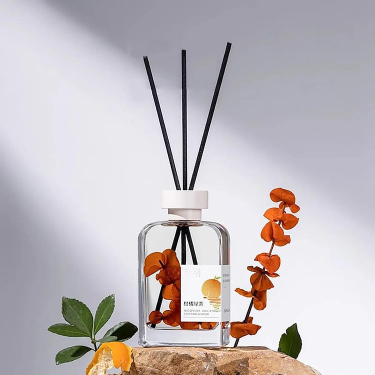 宋朝 自然万物系列无火香薰 空气清新香膏精油香 升级款柑橘绿茶 200ml