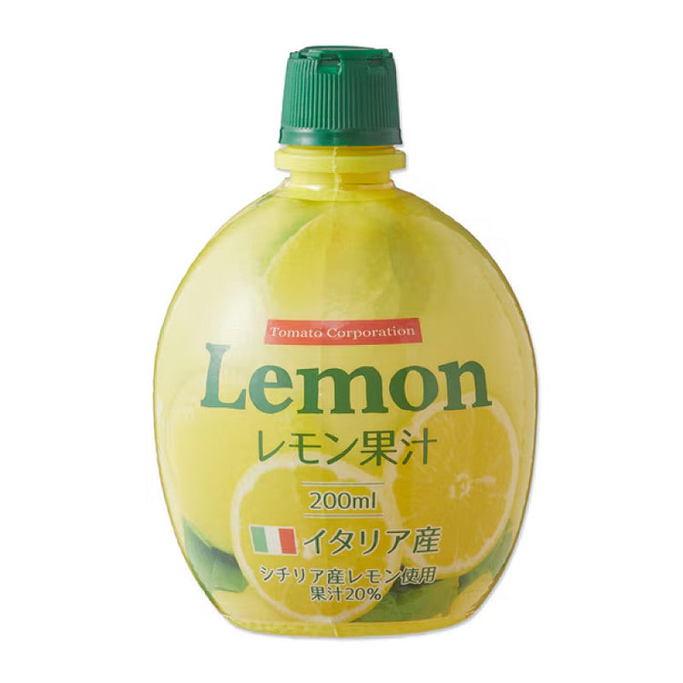 Tomato Corporation Sicilian Lemon Juice 20% 200ml 1 each