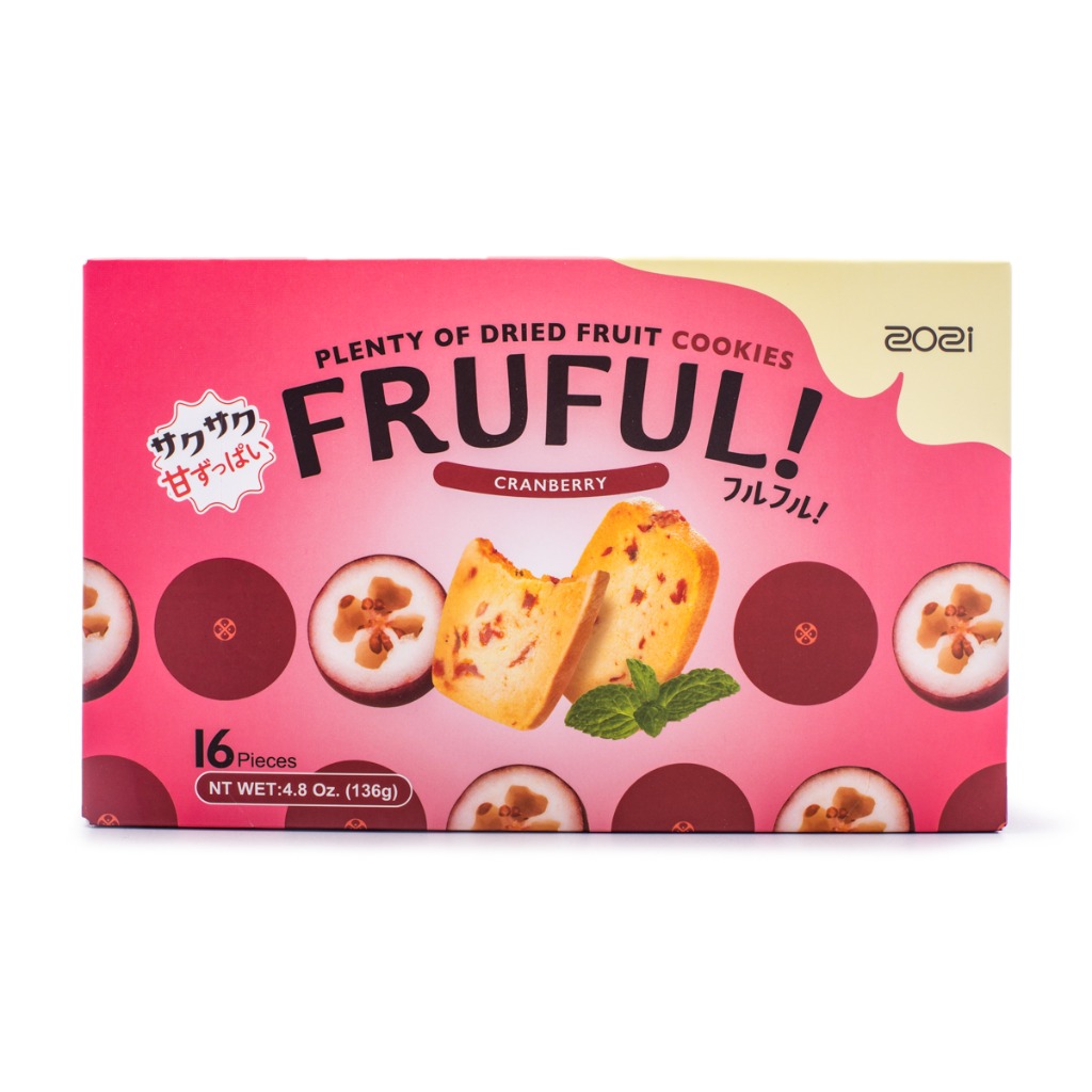 ZOZI Fruful ドライフルーツクッキー クランベリー味 - Weee!