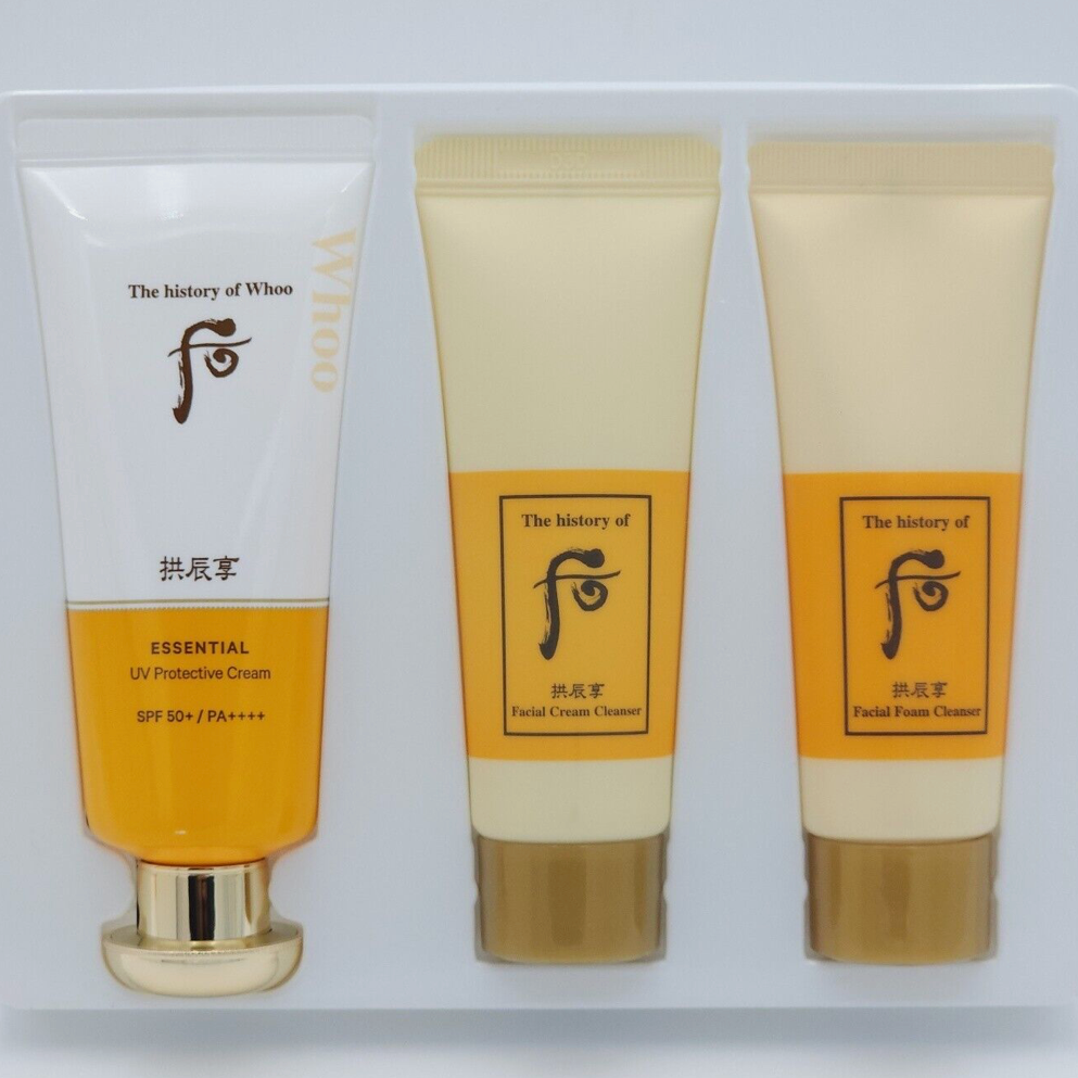 後[The History Of Whoo] 拱辰享精華防曬霜3件套- Weee!