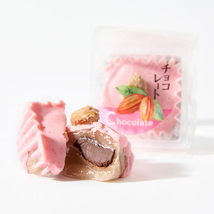 草莓巧克力大福