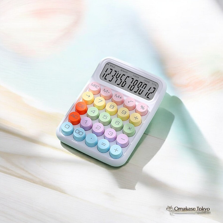 Garqitwan 可爱彩色计算器-12 位 250 克