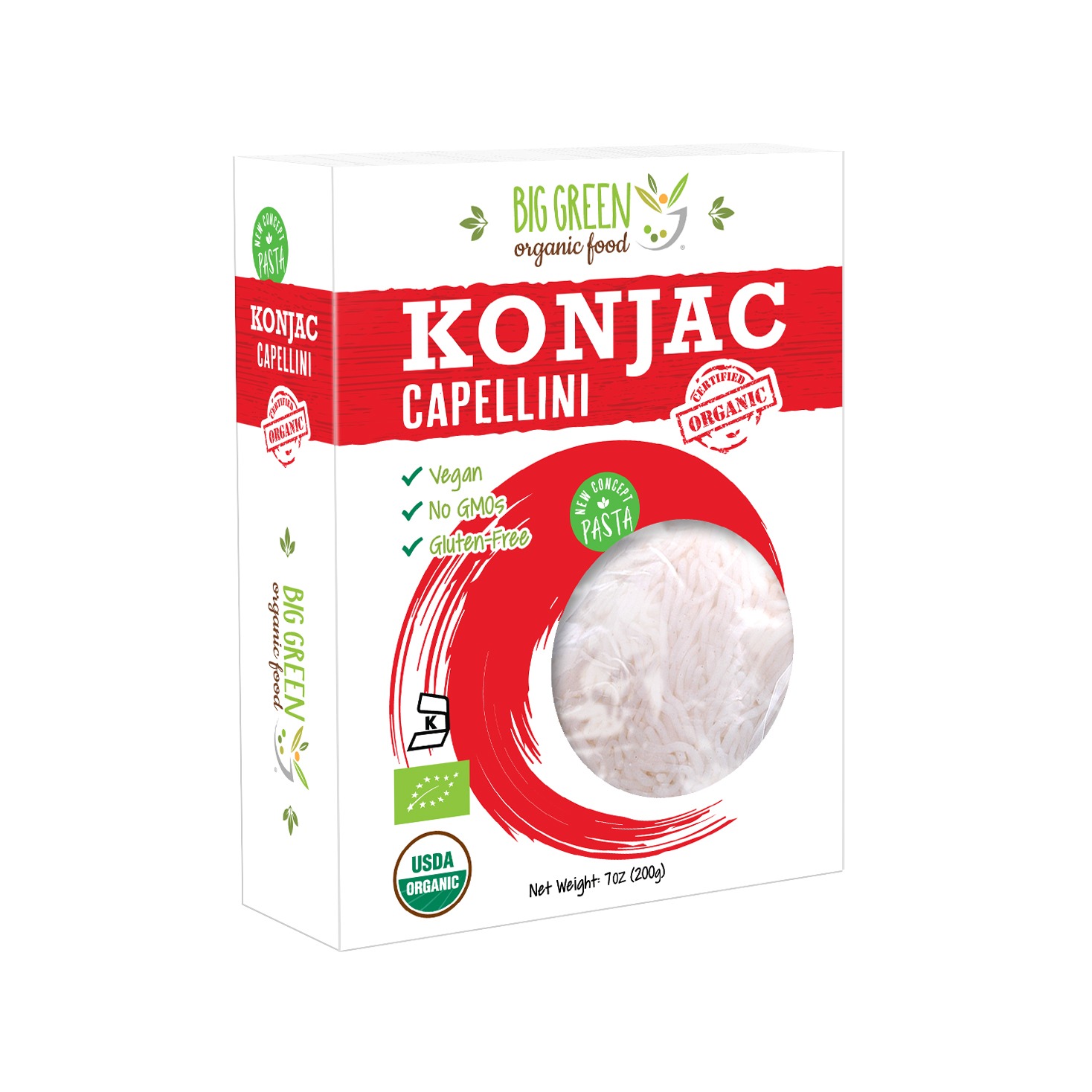 Organic Konjac Capellini 7 온스