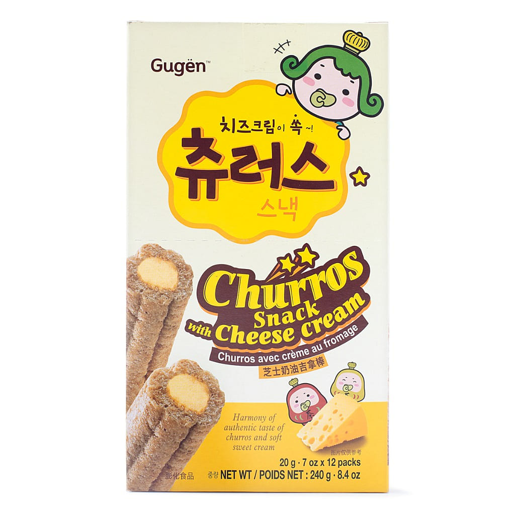 Gugen Churros Snack with Cheese Cream 240 g