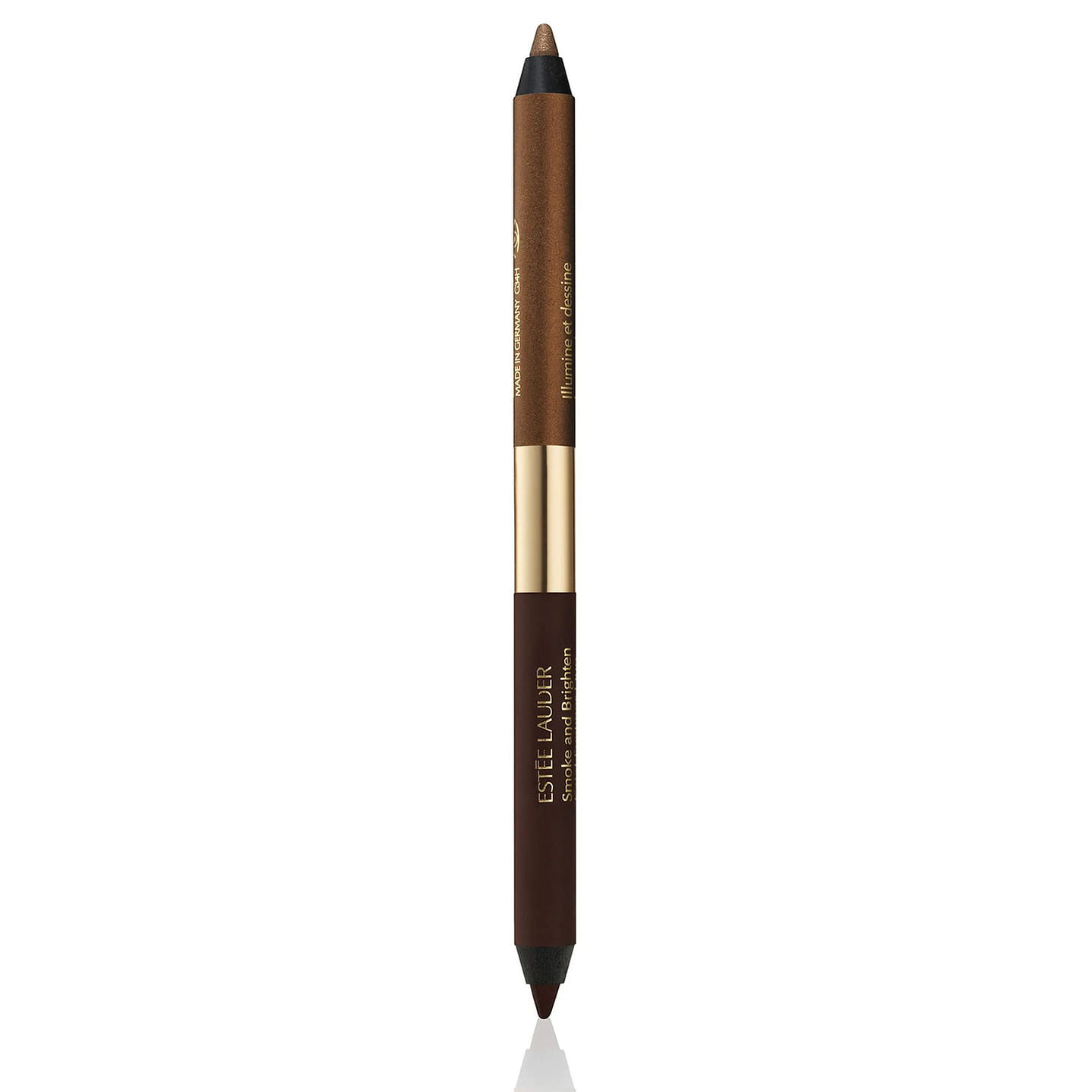 Estee Lauder Smoke and Brighten Kajal Eyeliner Duo-03 Dark Chocolate/Rich Bronze 1 count