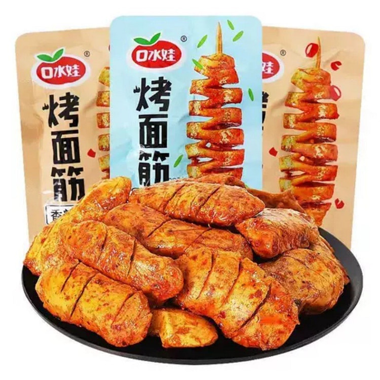 口水娃烤面筋香辣味11*1袋 11 克