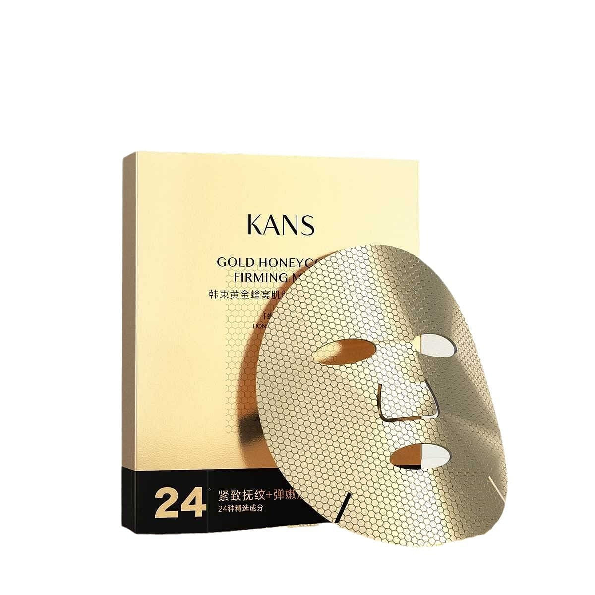 Golden Honeycomb Face Mask Firming Reducing Fine L 1 box