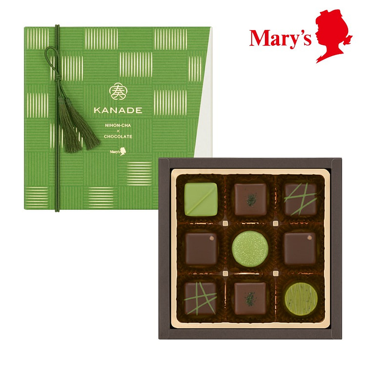 Mary's Valentine giới hạn 9 viên sô cô la matcha