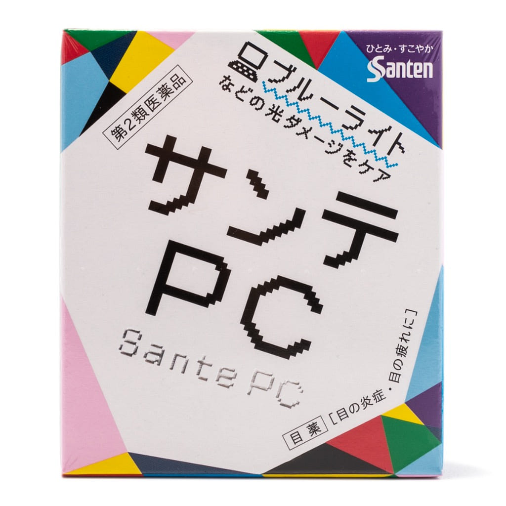 Santen PC Eye Drops for Computer and Smartphone Users 12 ml
