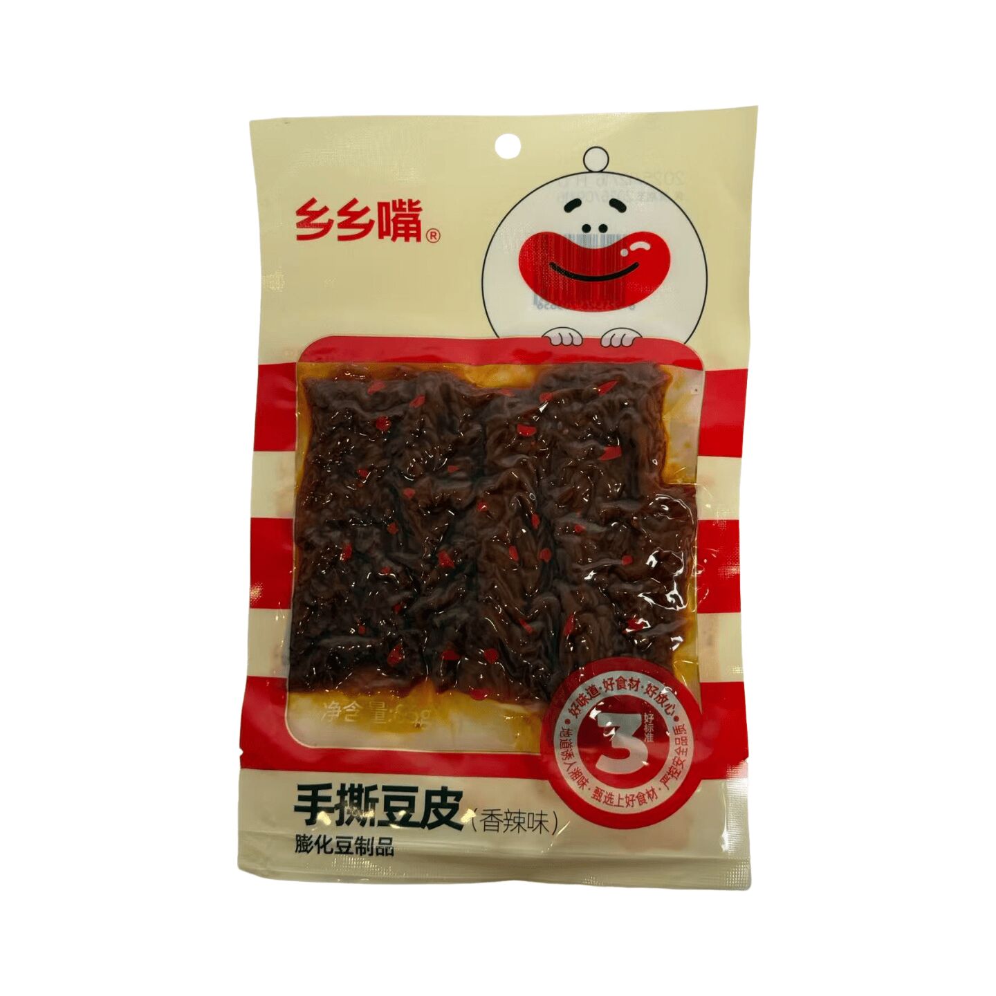 Xiang Xiang Zui 85g Shredded Tofu Skin (Spicy) 1 pack