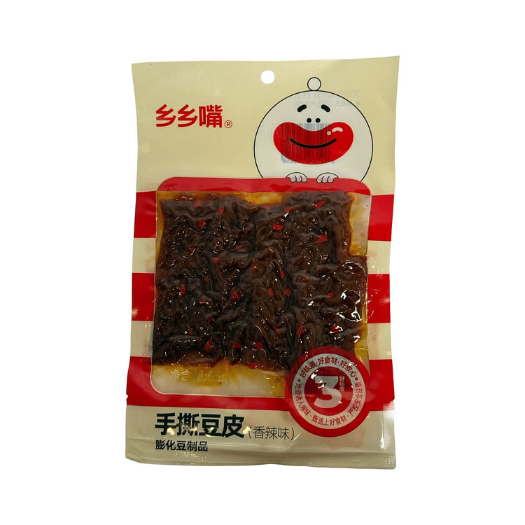 乡乡嘴85g手撕豆皮（香辣味） 1 包