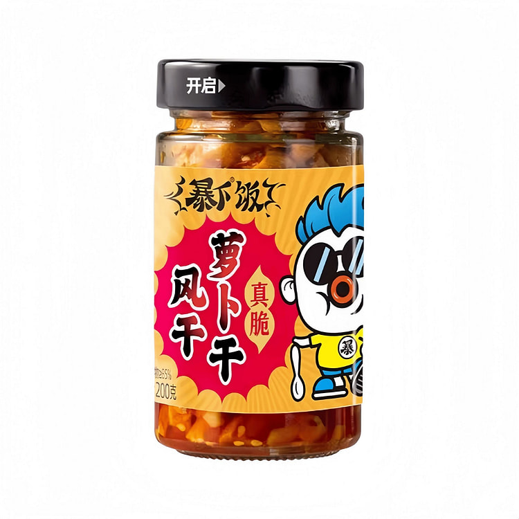 吉香居 暴下饭麻辣风干萝卜干200g*1瓶 200 克