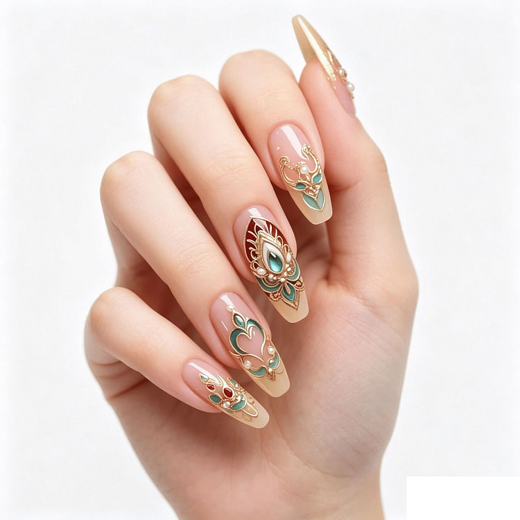 Manicure Stickers -  Enchanting Dream 1 count