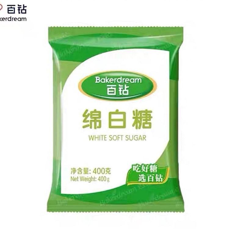 百钻绵白糖400g*1袋 400 克