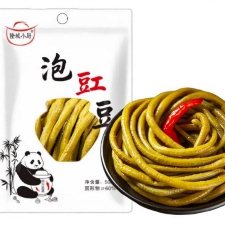 四川泡豇豆正宗老坛酸豆角酸豇豆500g*1 500 克