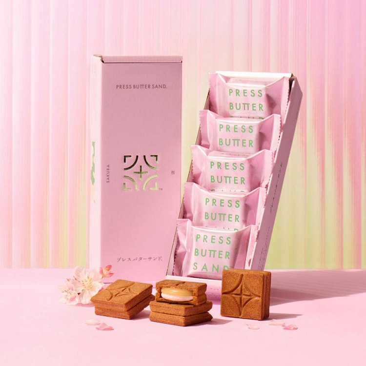 冬ギフト ホワイトデー バターサンド〈桜〉 1 箱