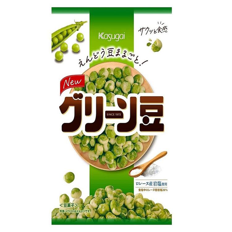 Kasugai Green Peas Snack 90g/