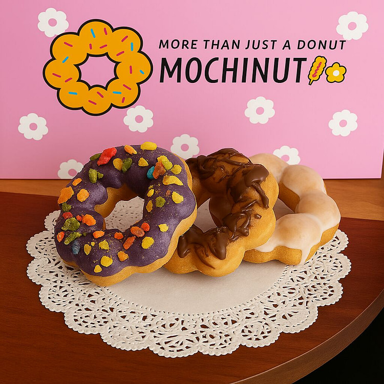Mochi Donut Combo (UBE, Original, Chocolate)