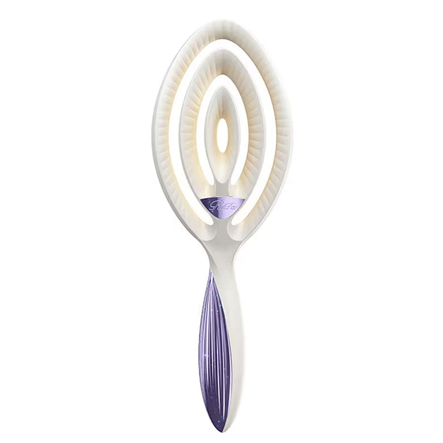 MTG ReFa DRY ME Hair Drying Brush Purple RS-FY-13A 1 count