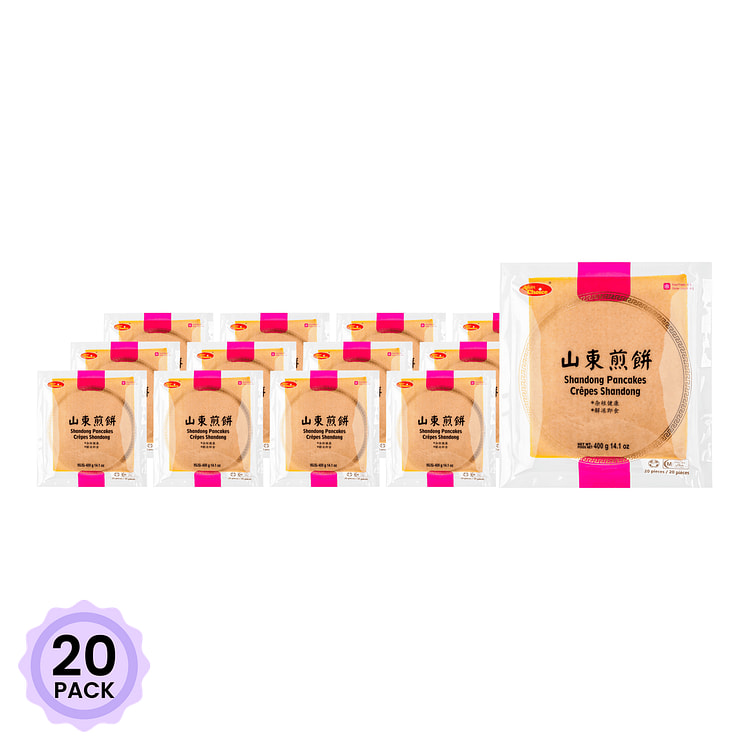 Asian Choice 냉동 산둥 옥수수 전병 400 그램*20 팩