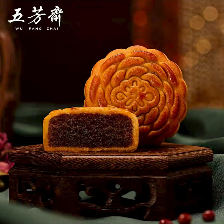 Wufangzhai Rose Red Bean Paste Cantonese Mid-Autum