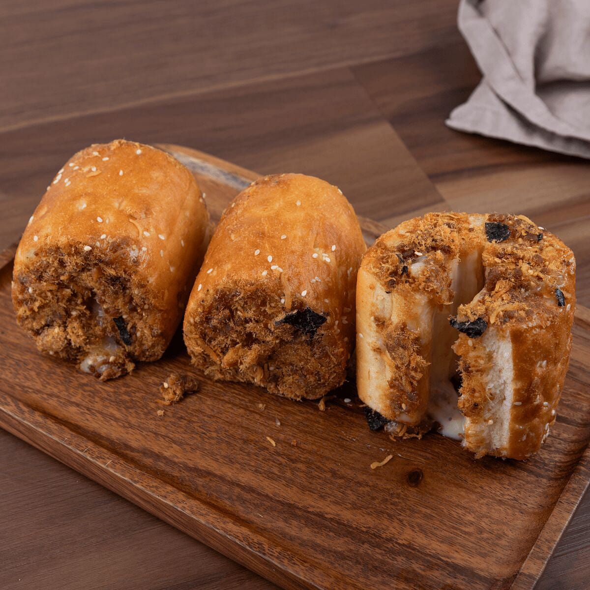 Rollo de carne desmenuzada 3 piezas 1 unidad