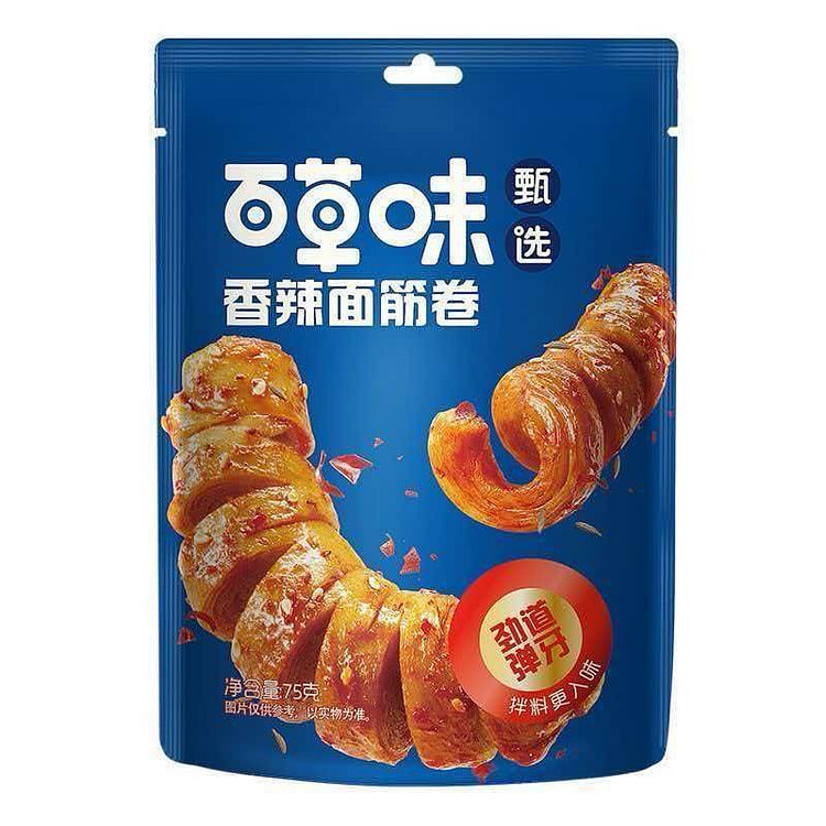 Baicaowei Spicy Gluten Roll 75g 75 g